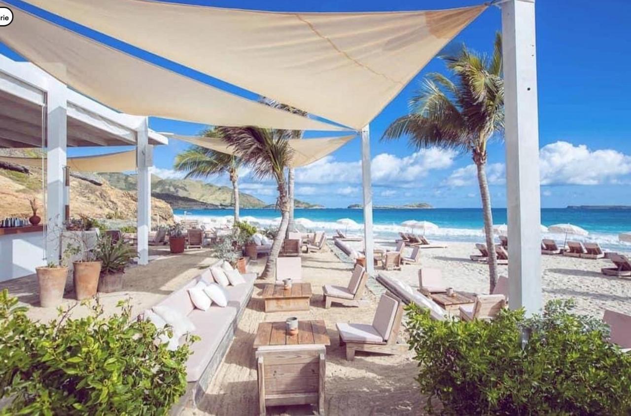 Top Floor Unit 520 Ft2 - 48 M2 With Stunning Dominant View On Ocean, St Barth, Orient Bay クルドサック エクステリア 写真