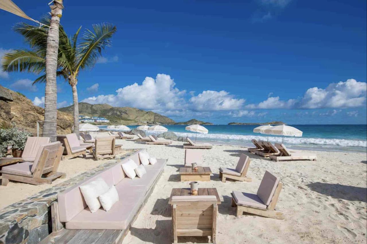Top Floor Unit 520 Ft2 - 48 M2 With Stunning Dominant View On Ocean, St Barth, Orient Bay クルドサック エクステリア 写真