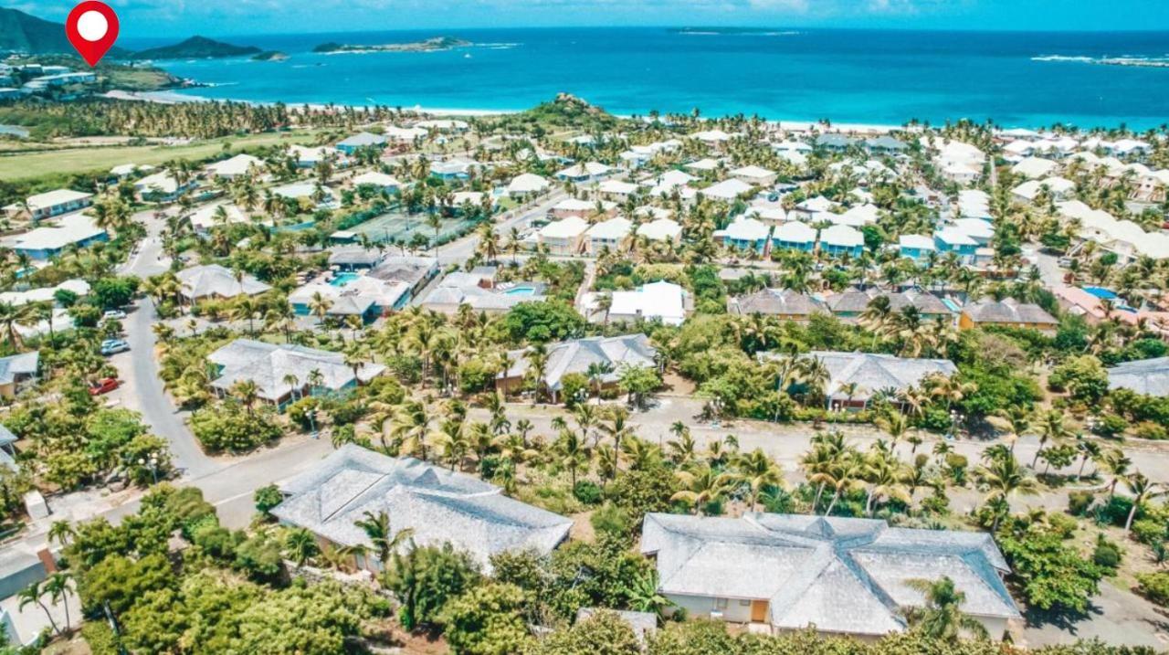 Top Floor Unit 520 Ft2 - 48 M2 With Stunning Dominant View On Ocean, St Barth, Orient Bay クルドサック エクステリア 写真