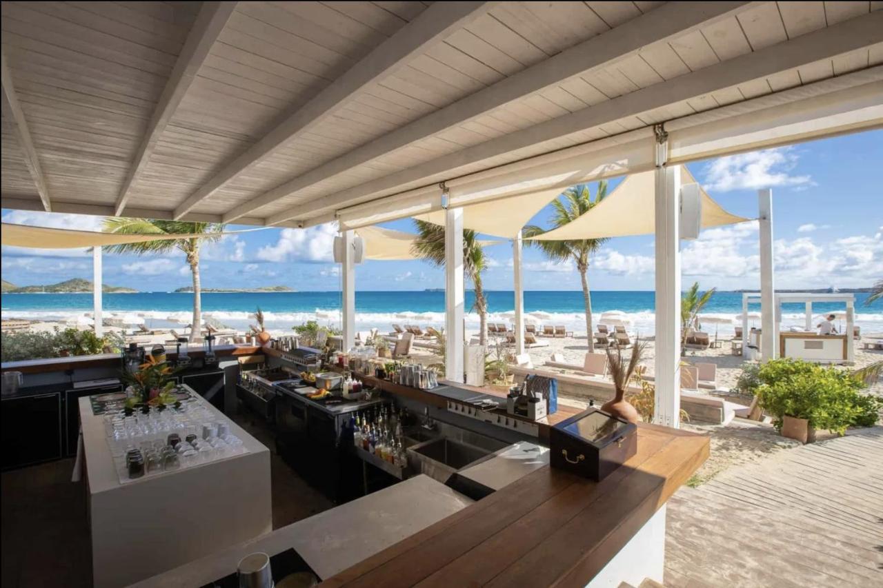 Top Floor Unit 520 Ft2 - 48 M2 With Stunning Dominant View On Ocean, St Barth, Orient Bay クルドサック エクステリア 写真
