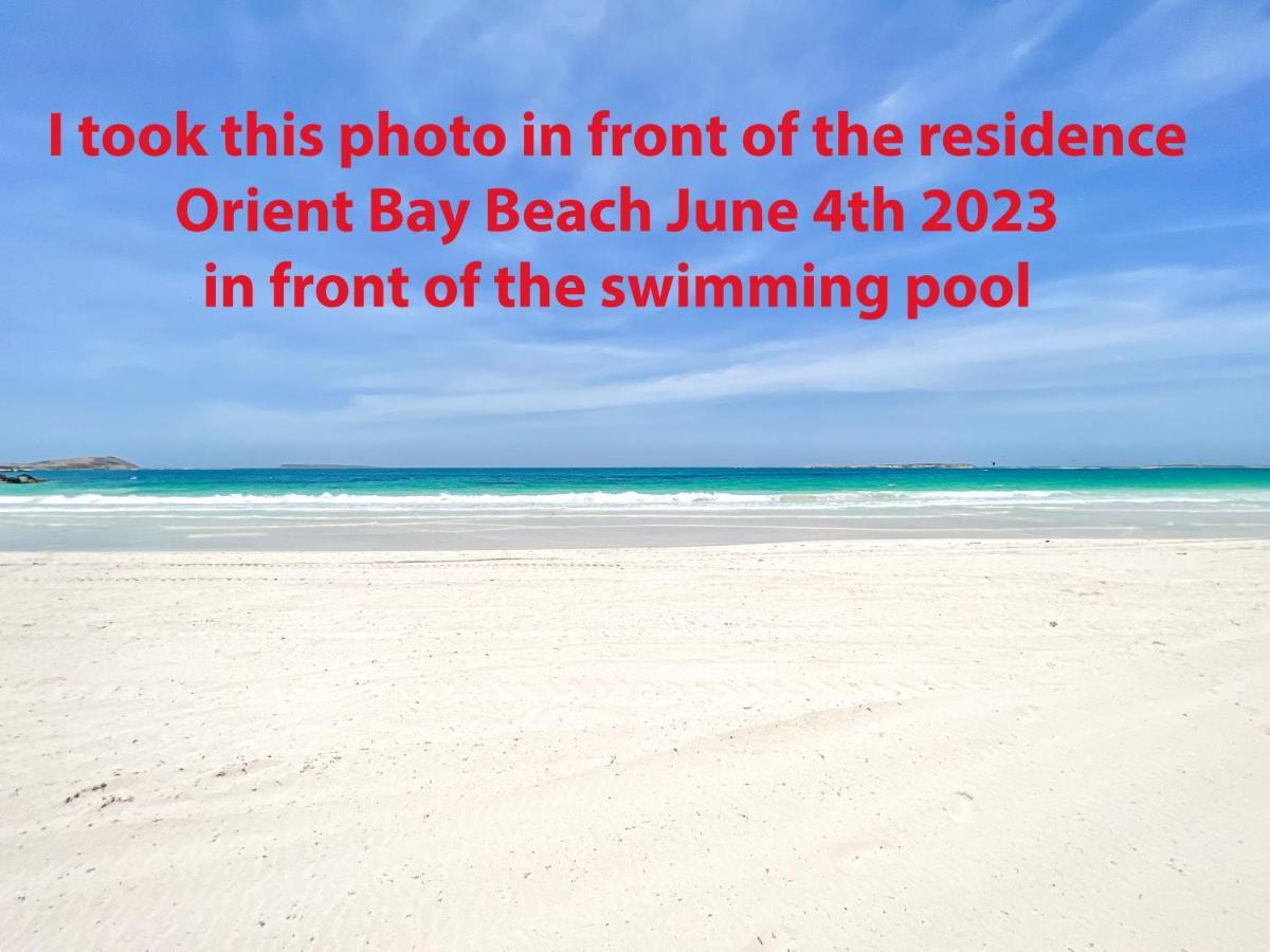 Top Floor Unit 520 Ft2 - 48 M2 With Stunning Dominant View On Ocean, St Barth, Orient Bay クルドサック エクステリア 写真