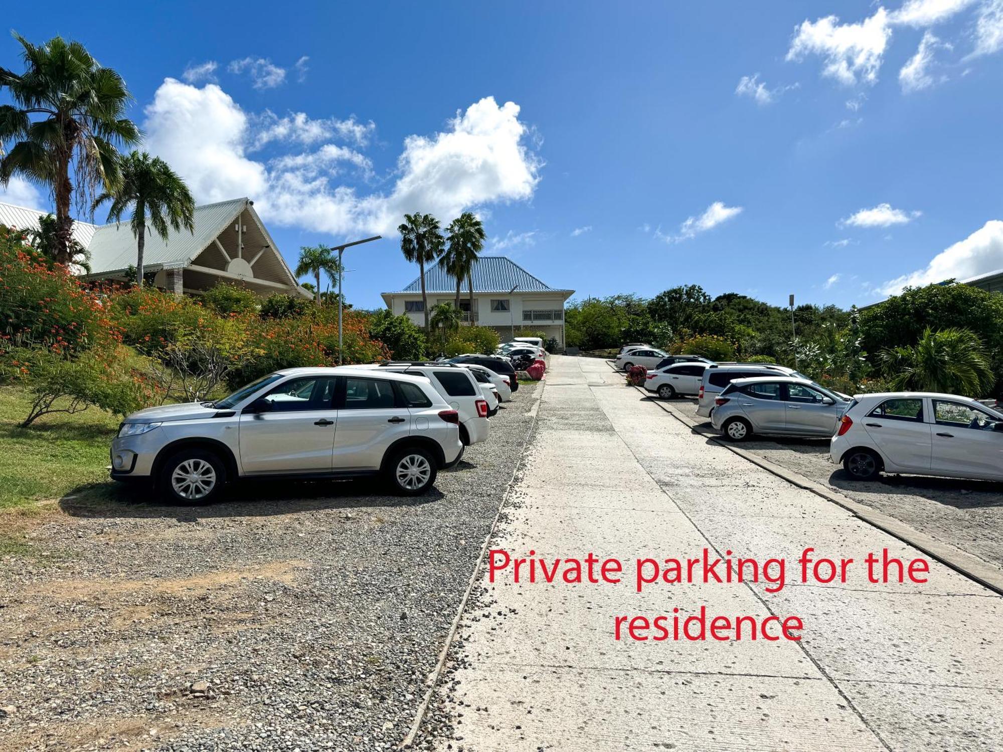 Top Floor Unit 520 Ft2 - 48 M2 With Stunning Dominant View On Ocean, St Barth, Orient Bay クルドサック エクステリア 写真