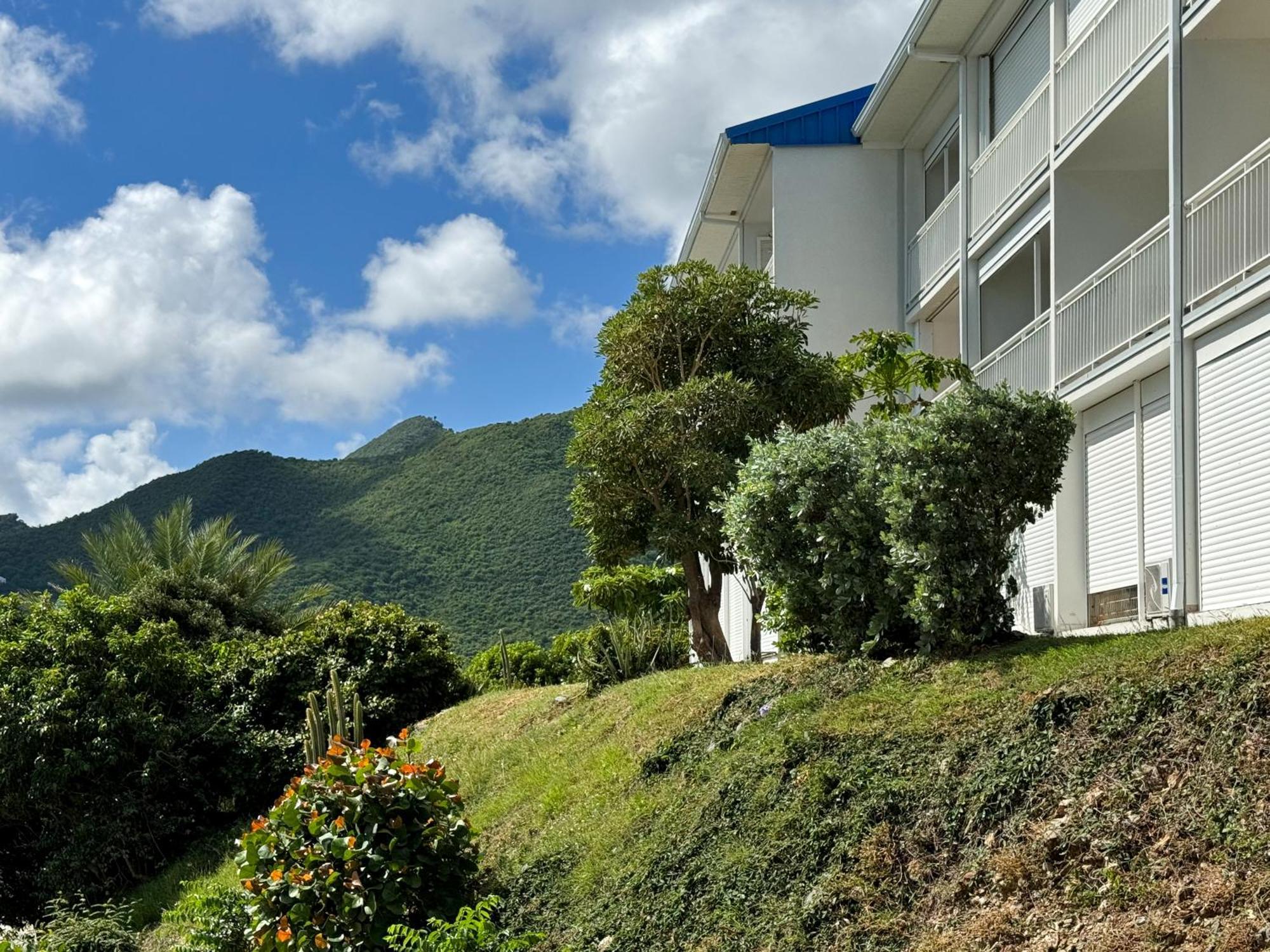 Top Floor Unit 520 Ft2 - 48 M2 With Stunning Dominant View On Ocean, St Barth, Orient Bay クルドサック エクステリア 写真